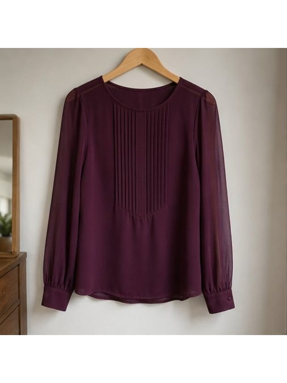 Sage V Neck Top